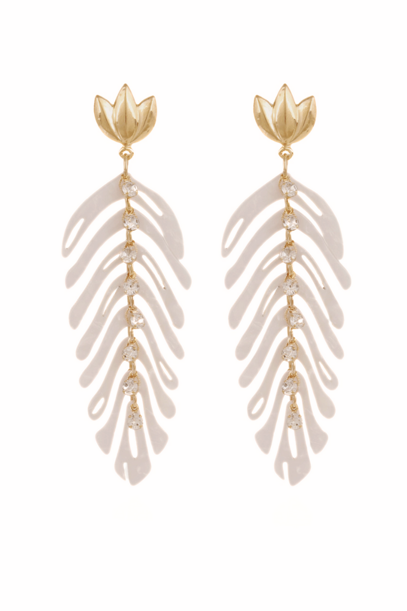 Cavallo Earrings in Ivory Cavallo Earrings in Ivory