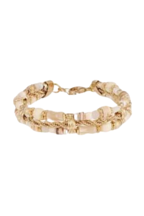 Cielo Triple Bracelet in Naturals Cielo Triple Bracelet in Naturals