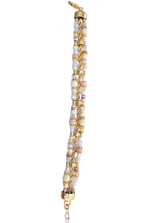 Cielo Triple Bracelet in Naturals Cielo Triple Bracelet in Naturals