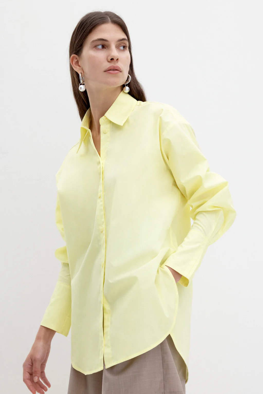 Daphne Shirt in Lemon Daphne Shirt in Lemon