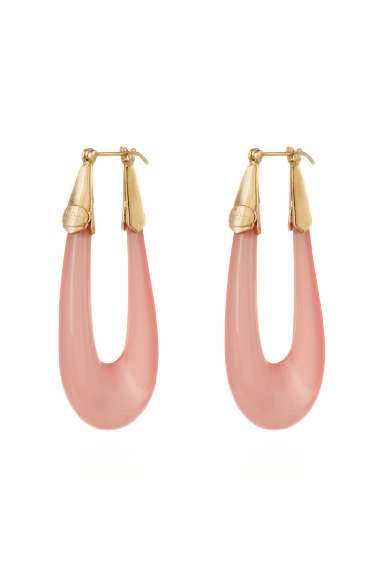 Ecume Earrings Acetate Gold in Blue Ecume Earrings Acetate Gold in Blue