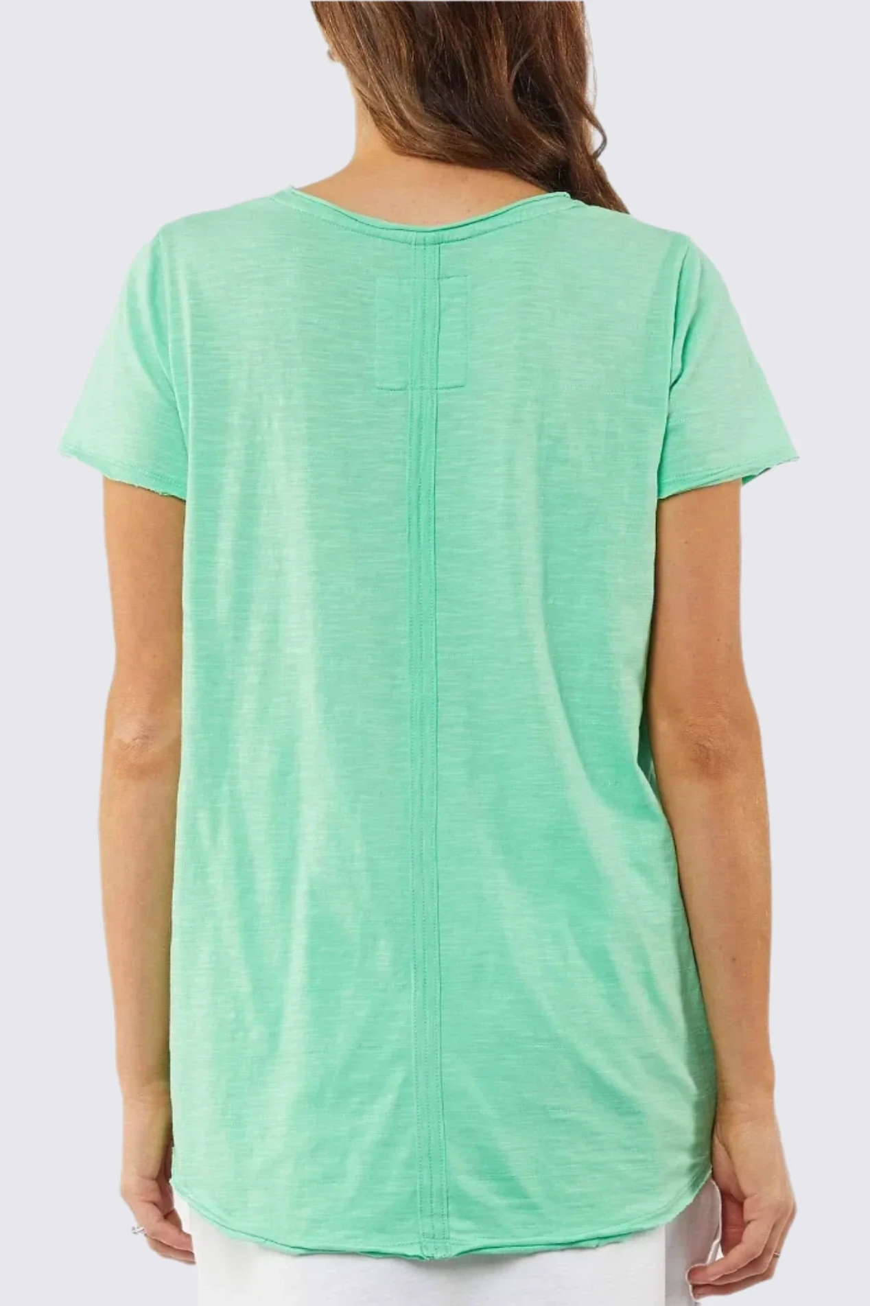 Ruby V Tee in Apple Mint Ruby V Tee in Apple Mint