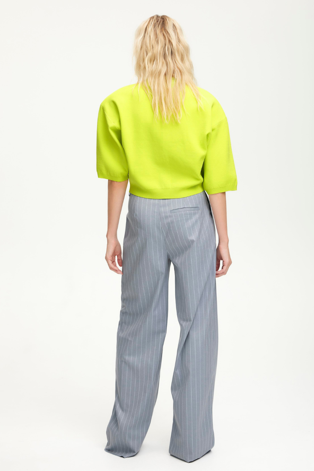 Fija Trousers in Dusty Blue Fija Trousers in Dusty Blue
