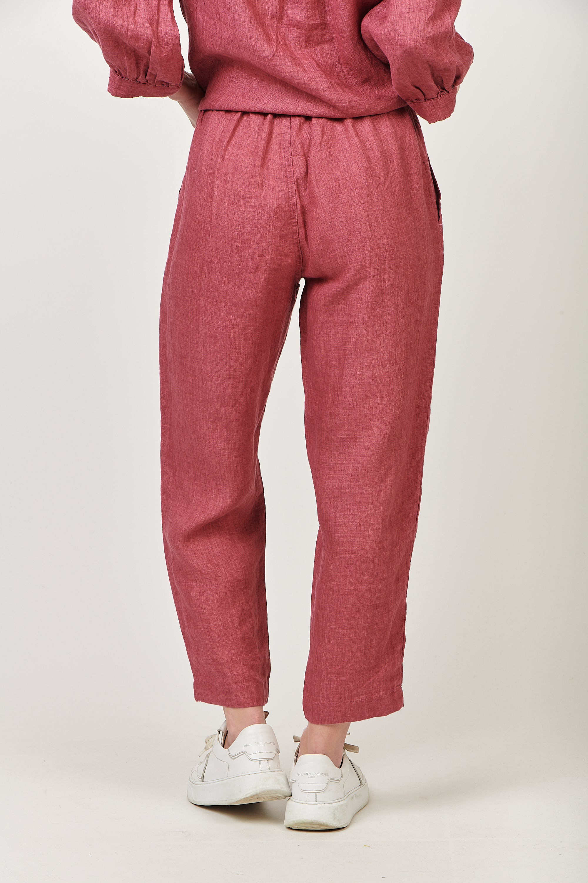GA464 Linen Pant in Rhubarb GA464 Linen Pant in Rhubarb