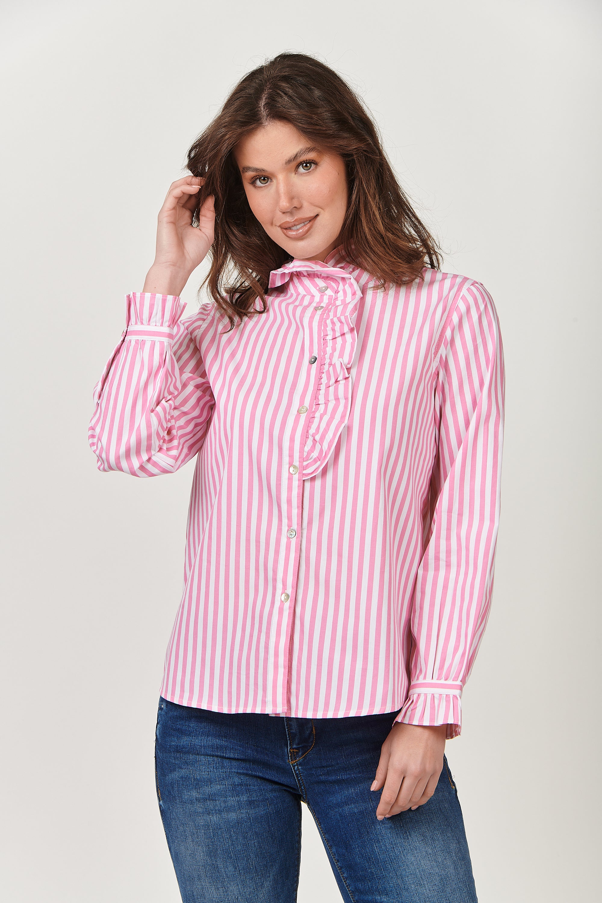 GA491 Top in Rhubarb Bars GA491 Top in Rhubarb Bars
