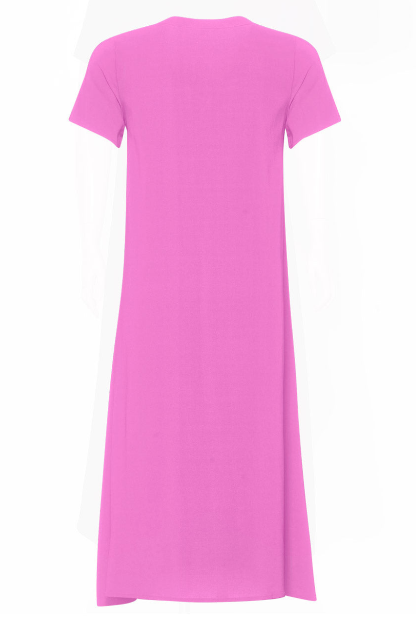 Getty Midi Dress in Fuchsia Getty Midi Dress in Fuchsia