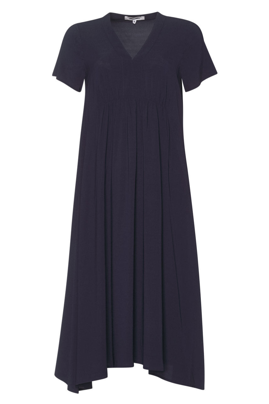 Getty Midi Dress in Indigo Getty Midi Dress in Indigo