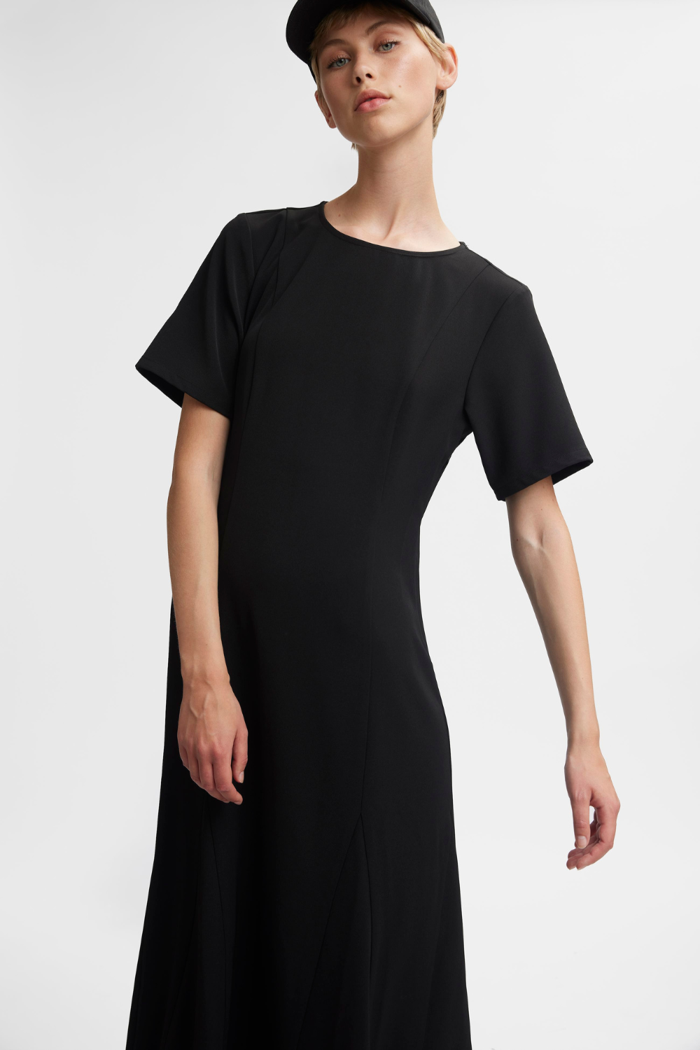 Glenna Long Dress in Black Glenna Long Dress in Black