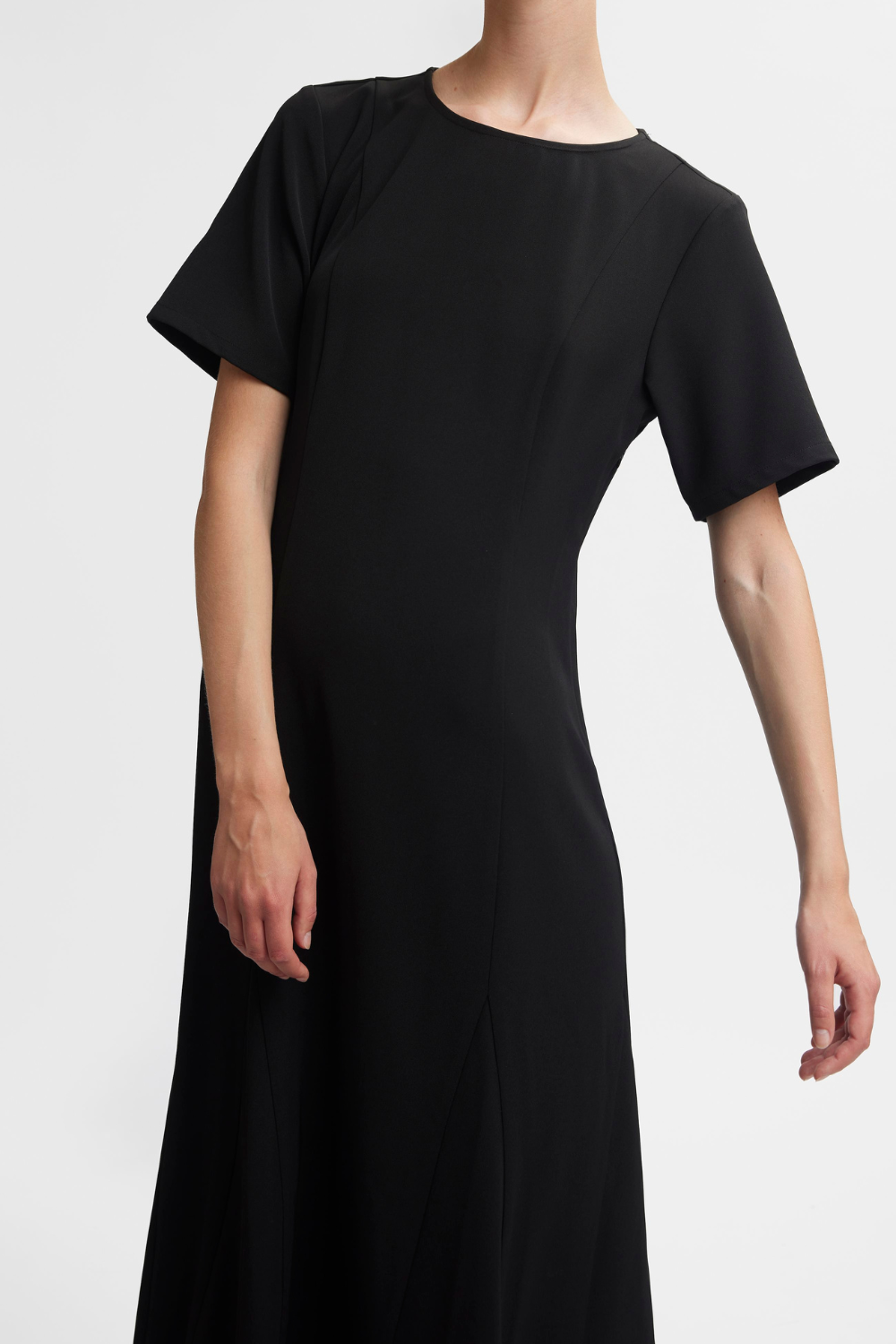 Glenna Long Dress in Black Glenna Long Dress in Black