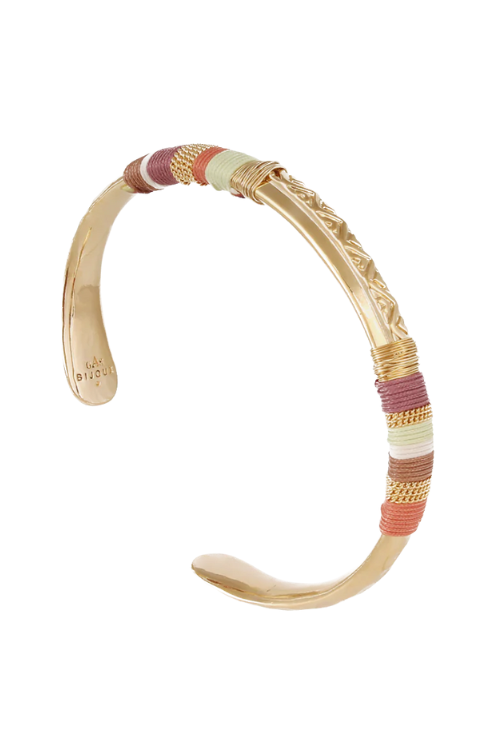 Gold Massai Bracelet in Orange Gold Massai Bracelet in Orange