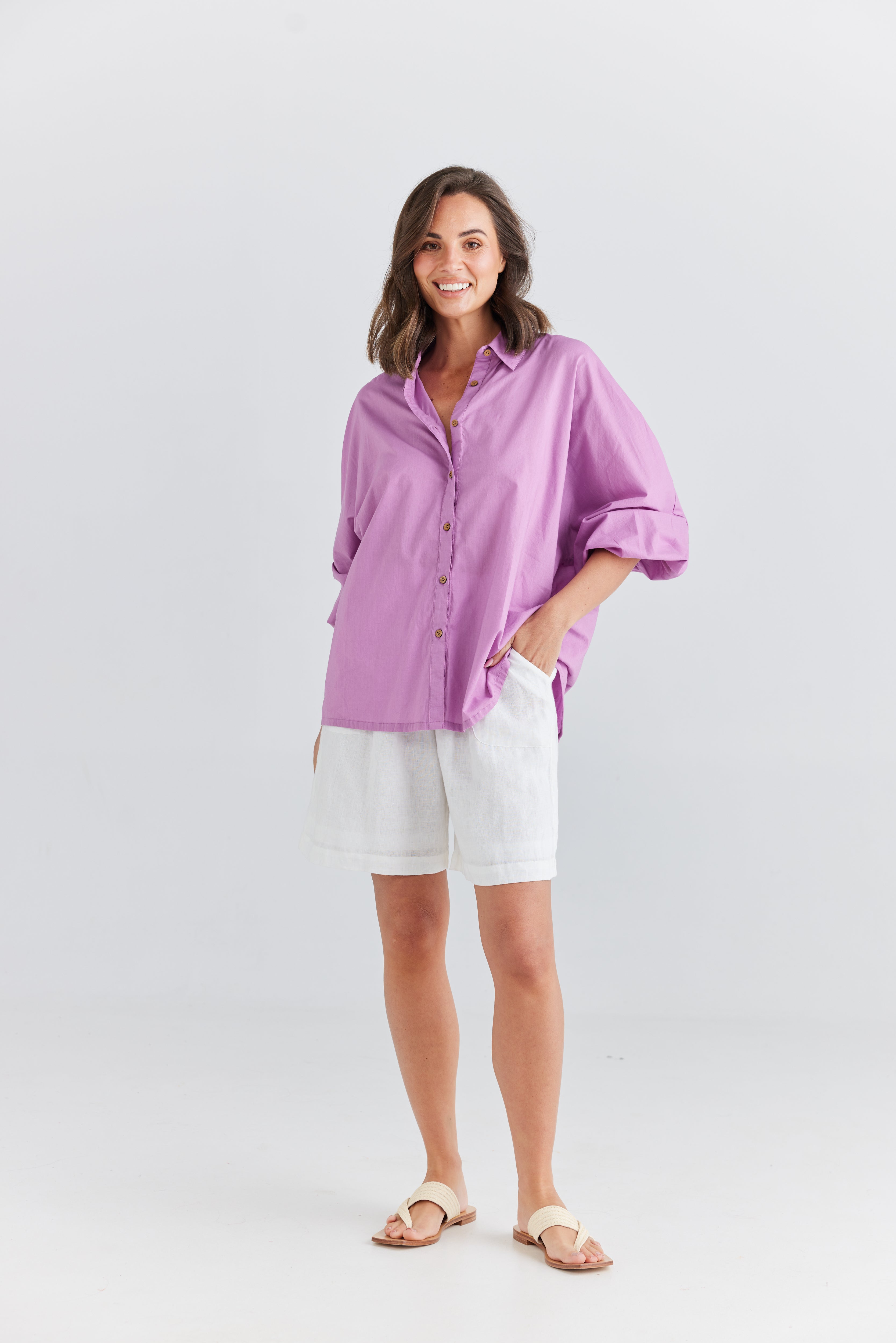 Cliffside Shirt in Lilac Cliffside Shirt in Lilac