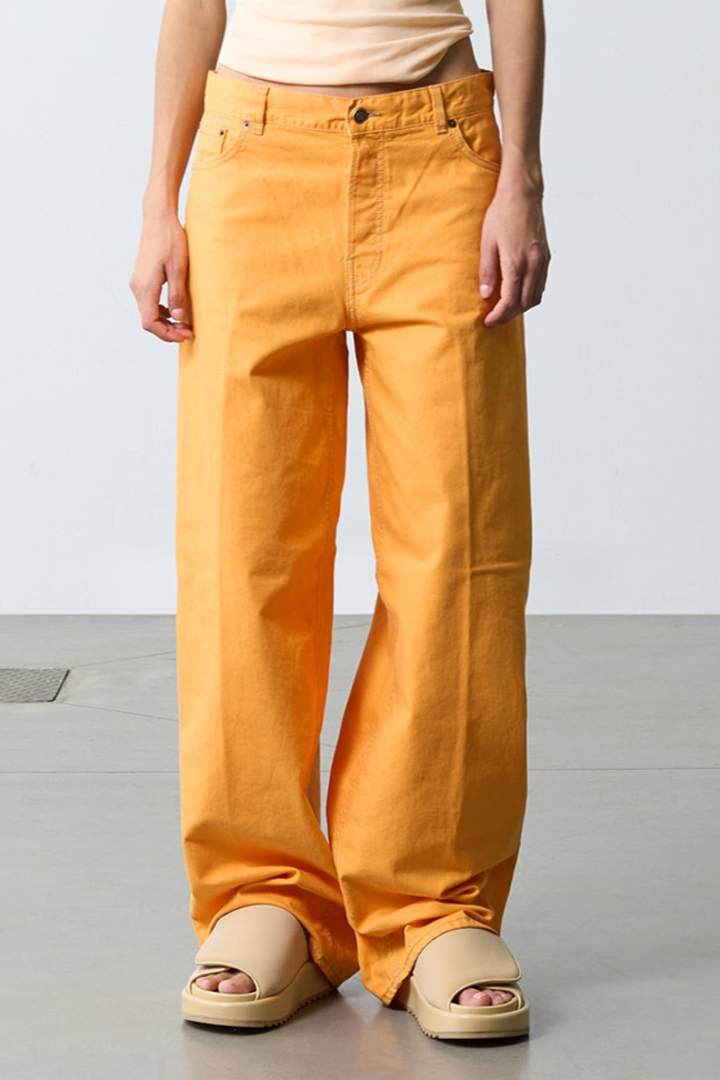 Bethany Twill Jeans in Orange Bethany Twill Jeans in Orange