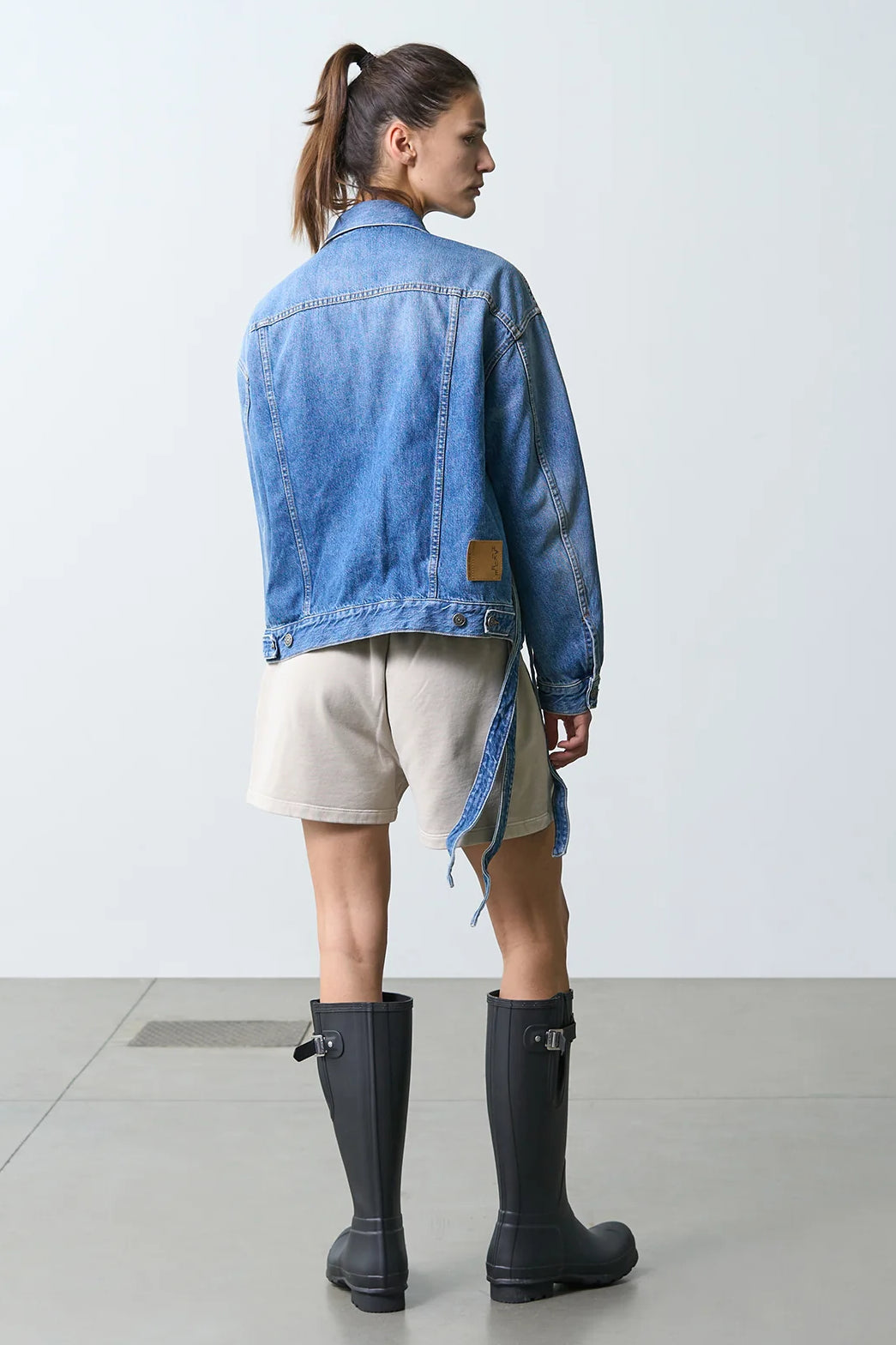 Oralee Jacket in Dirty Blue Oralee Jacket in Dirty Blue