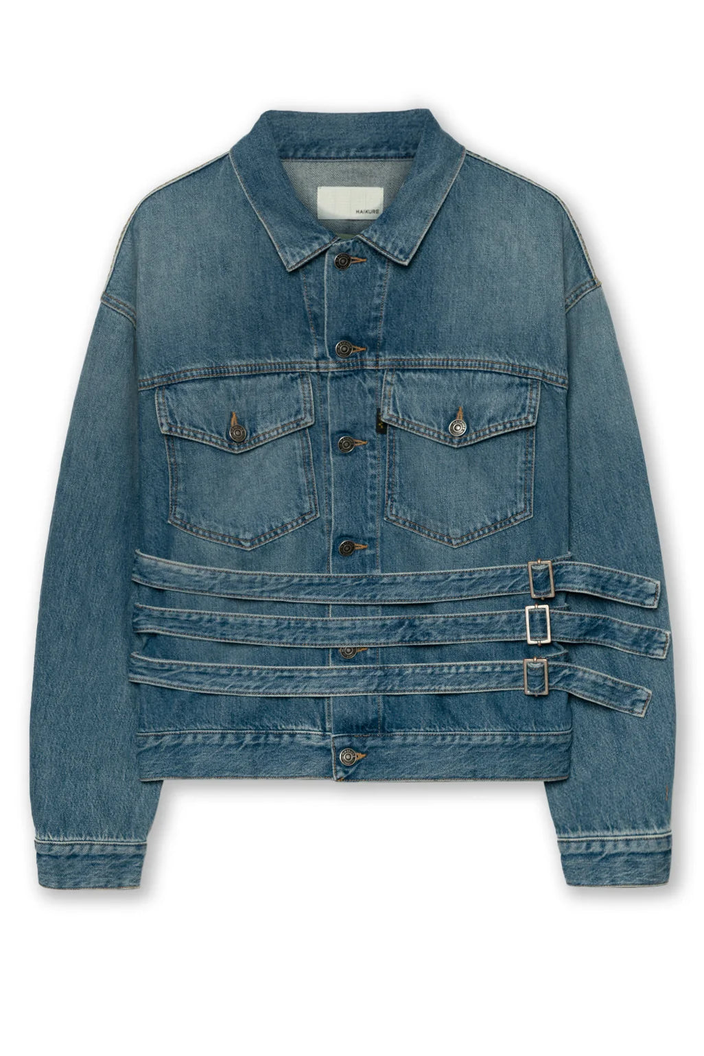 Oralee Jacket in Dirty Blue Oralee Jacket in Dirty Blue