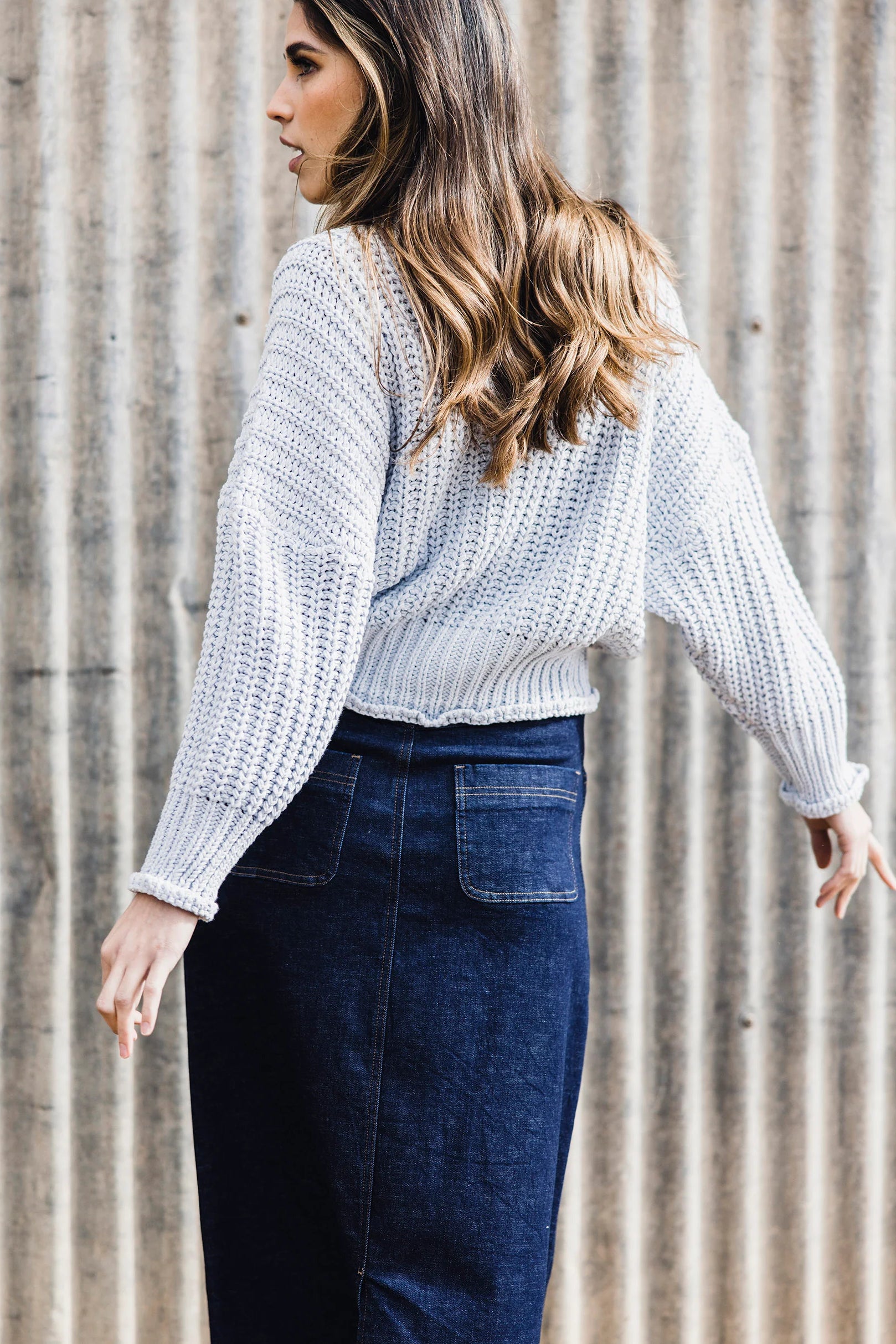 Nixie Skirt in Blue Nixie Skirt in Blue