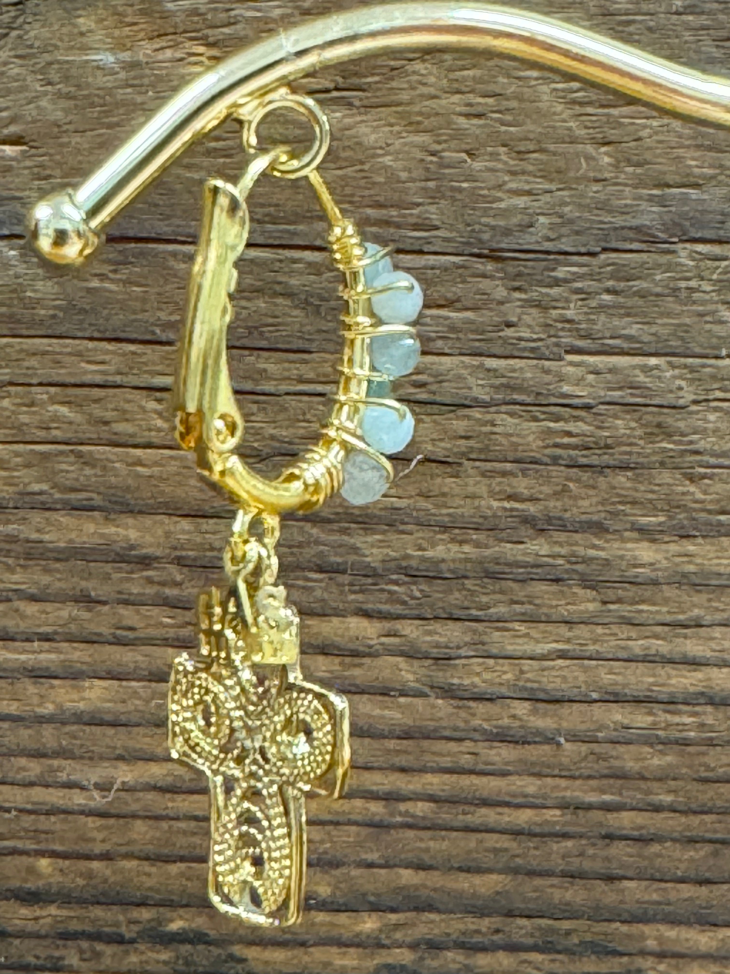 Tao Croix Yuca Bis Earrings in Clear/Green Tao Croix Yuca Bis Earrings in Clear/Green