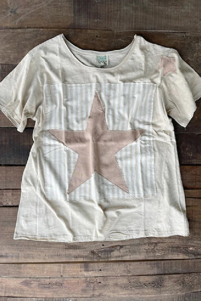 Tattered Tee - Gypsy Starlight Tattered Tee - Gypsy Starlight