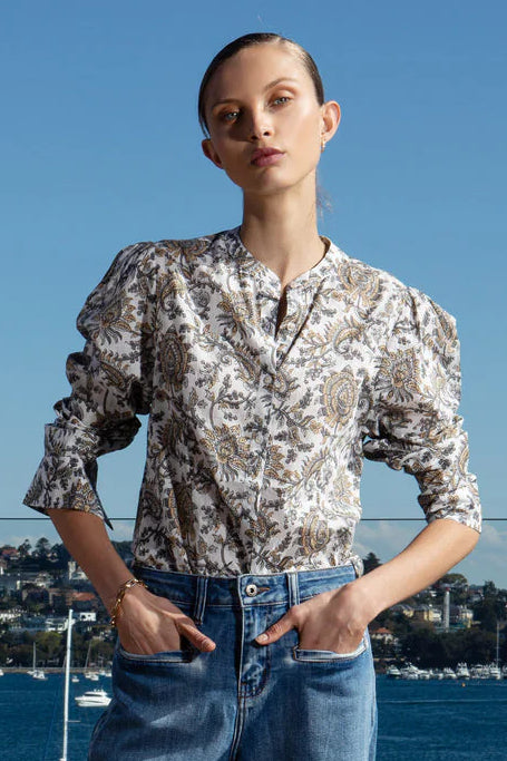 Kate Shirt in Bark Khaki Kate Shirt in Bark Khaki