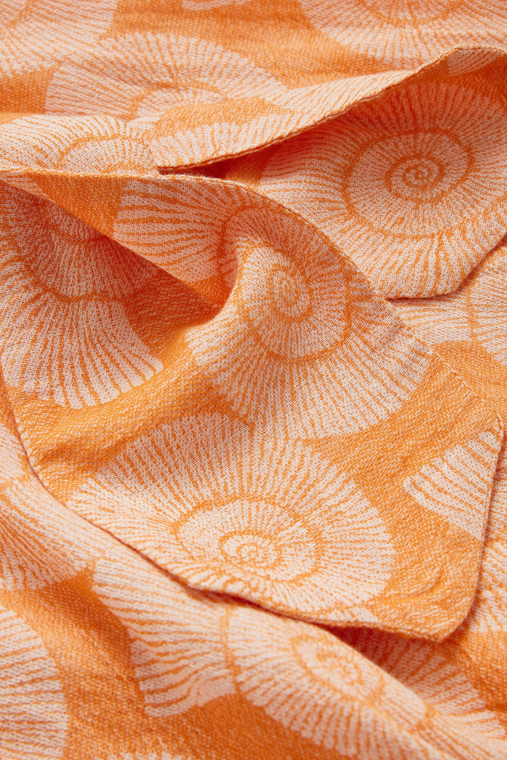 Zakar Kaftan Tied Dress in Kochyli Coral Zakar Kaftan Tied Dress in Kochyli Coral