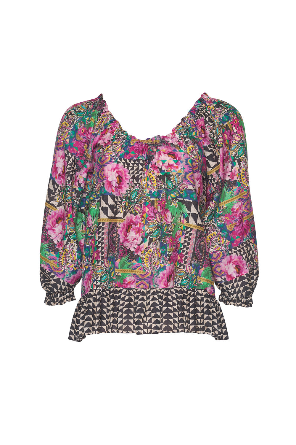 Frida Blouse in Multi Frida Blouse in Multi