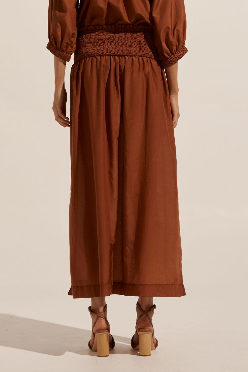 Luna Skirt in Bronze Luna Skirt in Bronze
