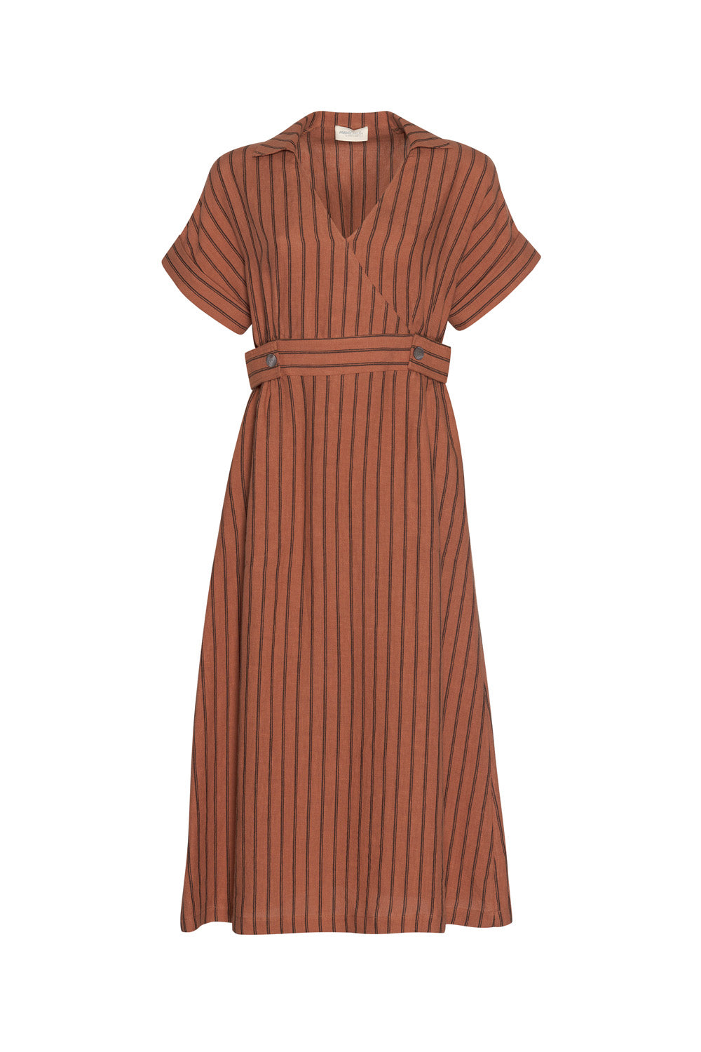 GA325 Linen Dress in Tandoori GA325 Linen Dress in Tandoori