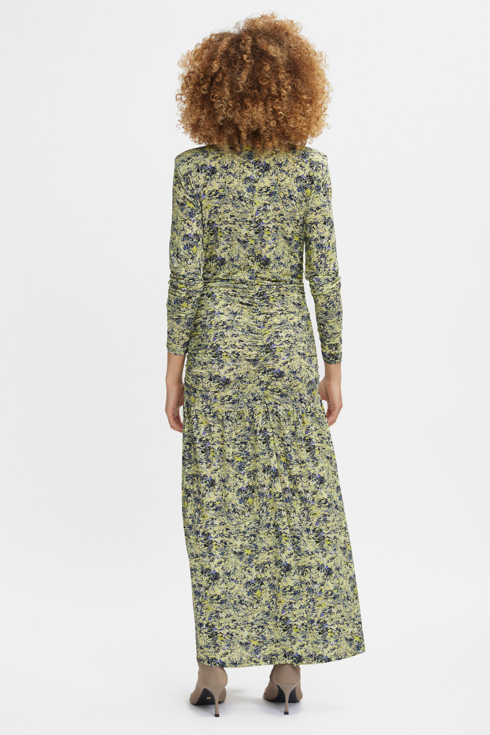 Minuly Dress in Green Floral Minuly Dress in Green Floral