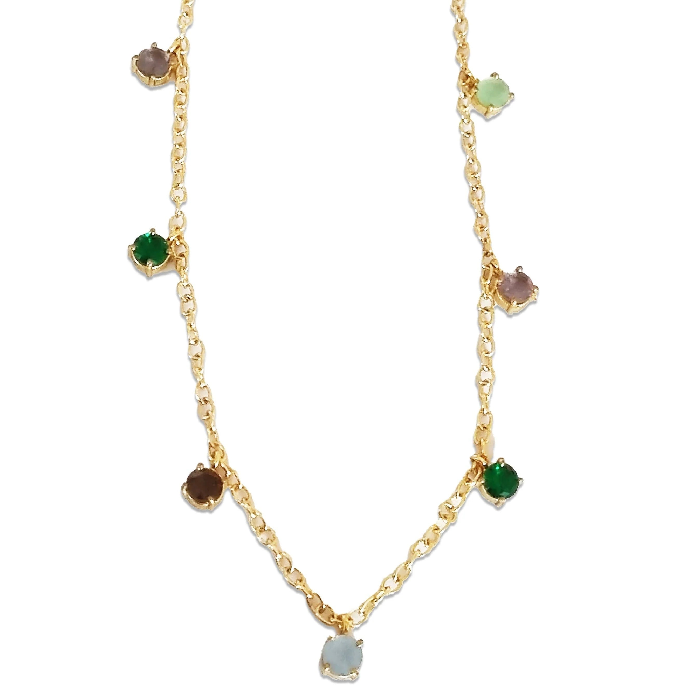 Drops Of Heaven Necklace in Multi Drops Of Heaven Necklace in Multi