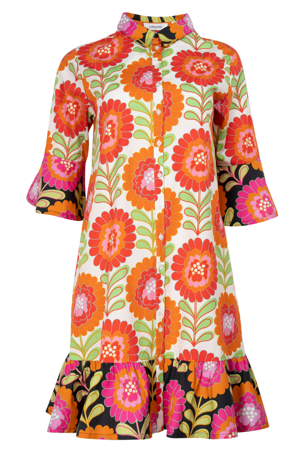 Noni Dress in White Viva Noni Dress in White Viva