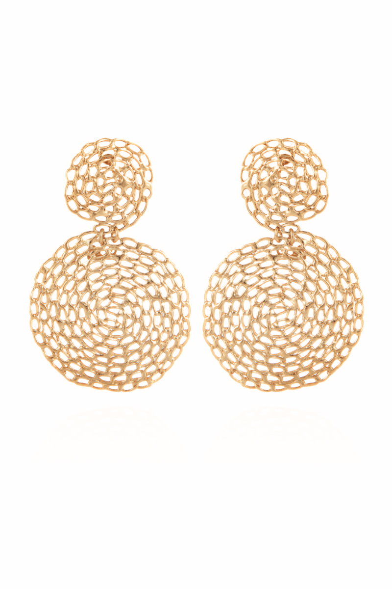 Onde Chaine Gold Earrings Onde Chaine Gold Earrings