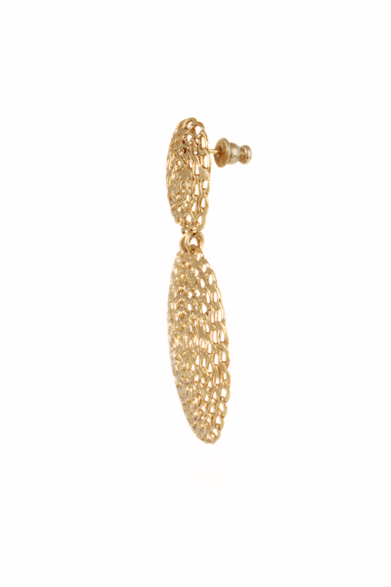 Onde Chaine Gold Earrings Onde Chaine Gold Earrings