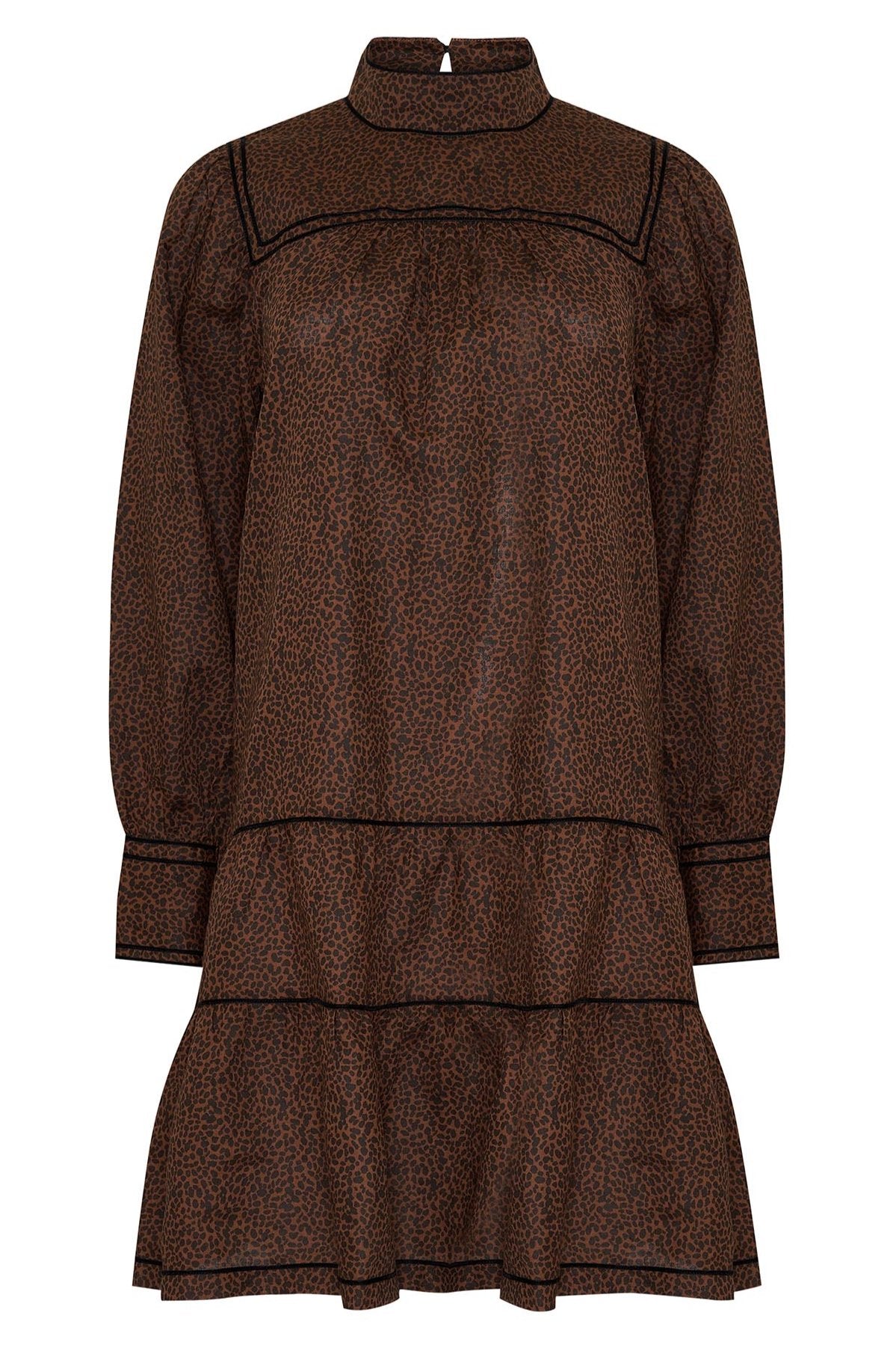 Prowess Dress in Toast Leopard Prowess Dress in Toast Leopard