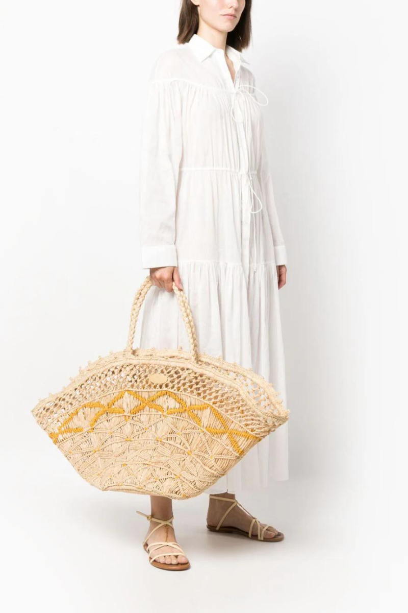 Panier XL Bag Raffia in Mimosa Panier XL Bag Raffia in Mimosa