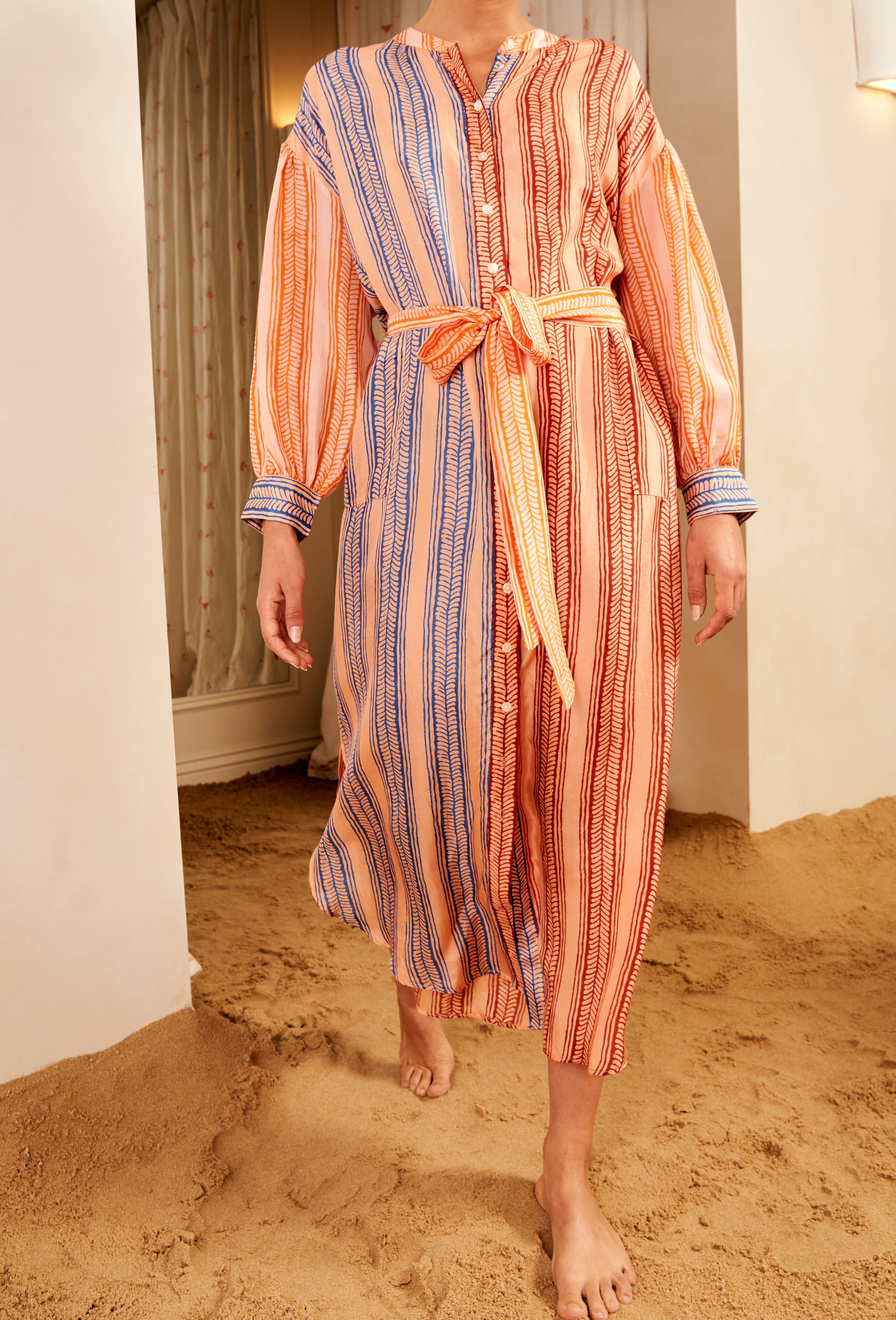 Sierra Dress in Silk Carina Sierra Dress in Silk Carina