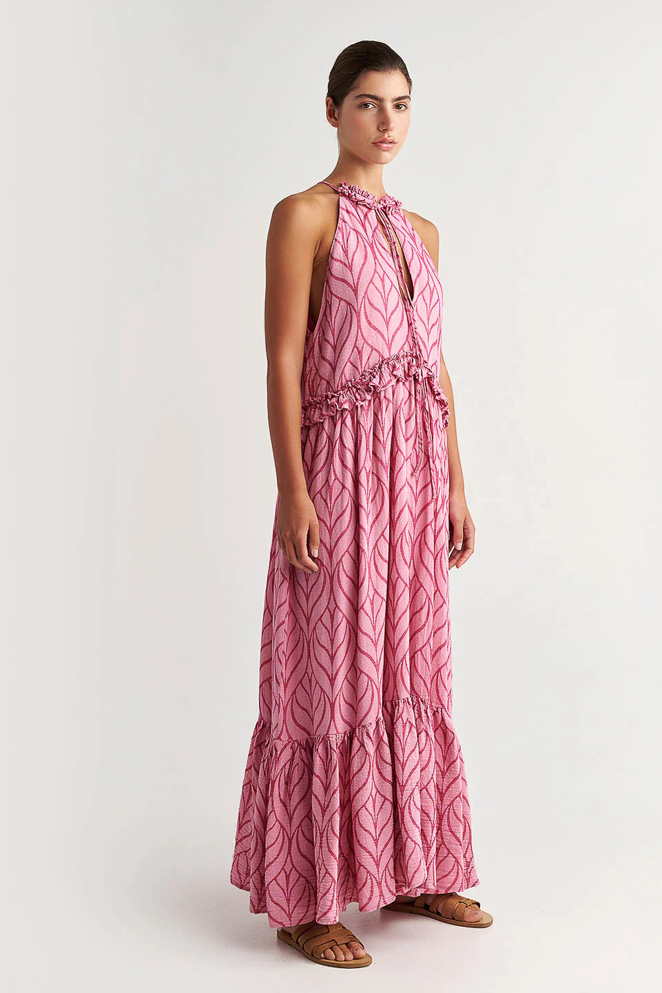 Erikousa Maxi Dress in Fuchsia Erikousa Maxi Dress in Fuchsia