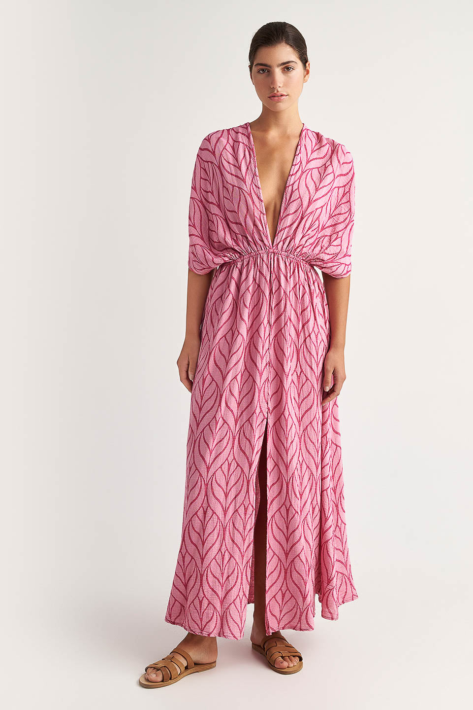 Zakar Kaftan in Fuchsia Zakar Kaftan in Fuchsia