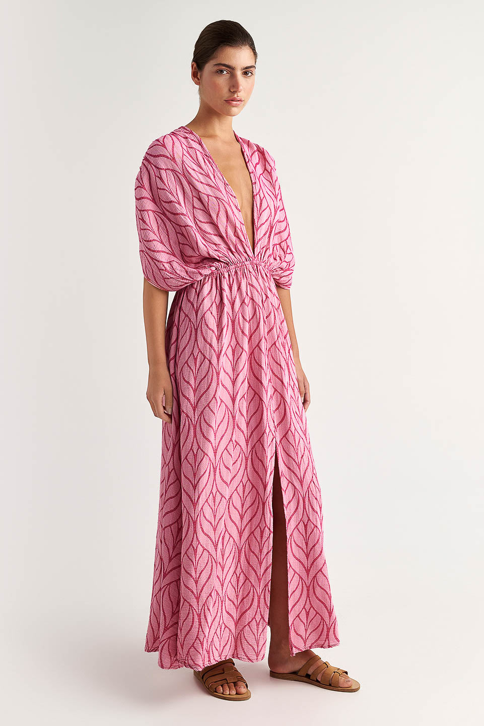Zakar Kaftan in Fuchsia Zakar Kaftan in Fuchsia