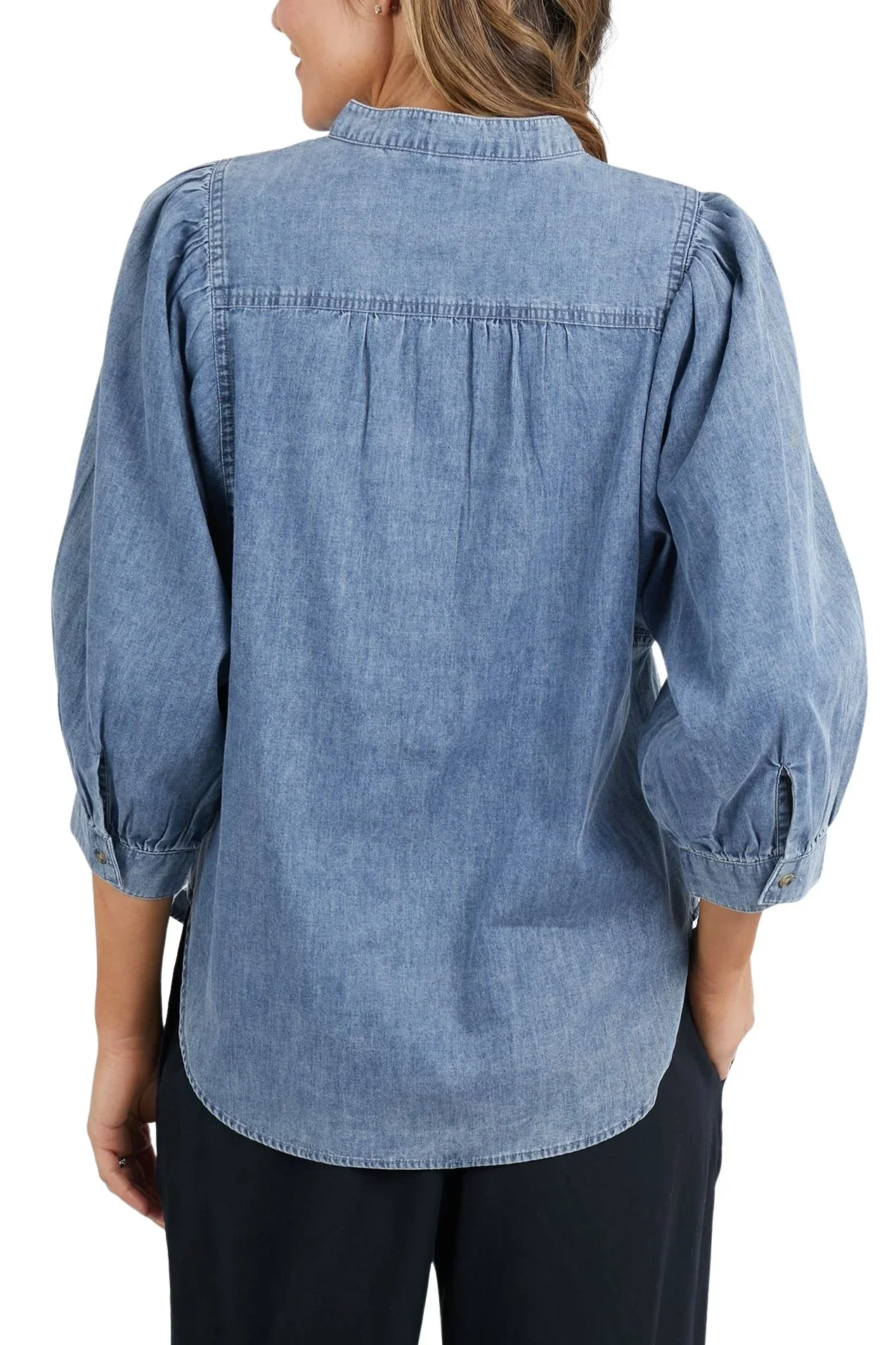 Sophie Half Button Shirt Sophie Half Button Shirt