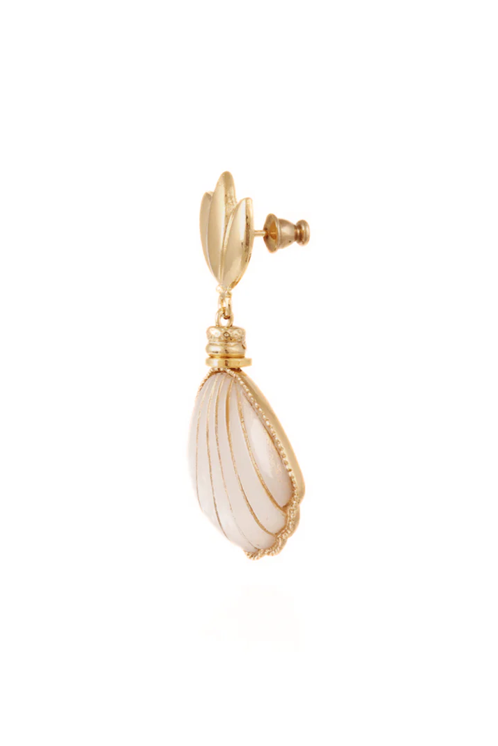 Sanibel Shell Earrings in Mother Of Pearl Sanibel Shell Earrings in Mother Of Pearl