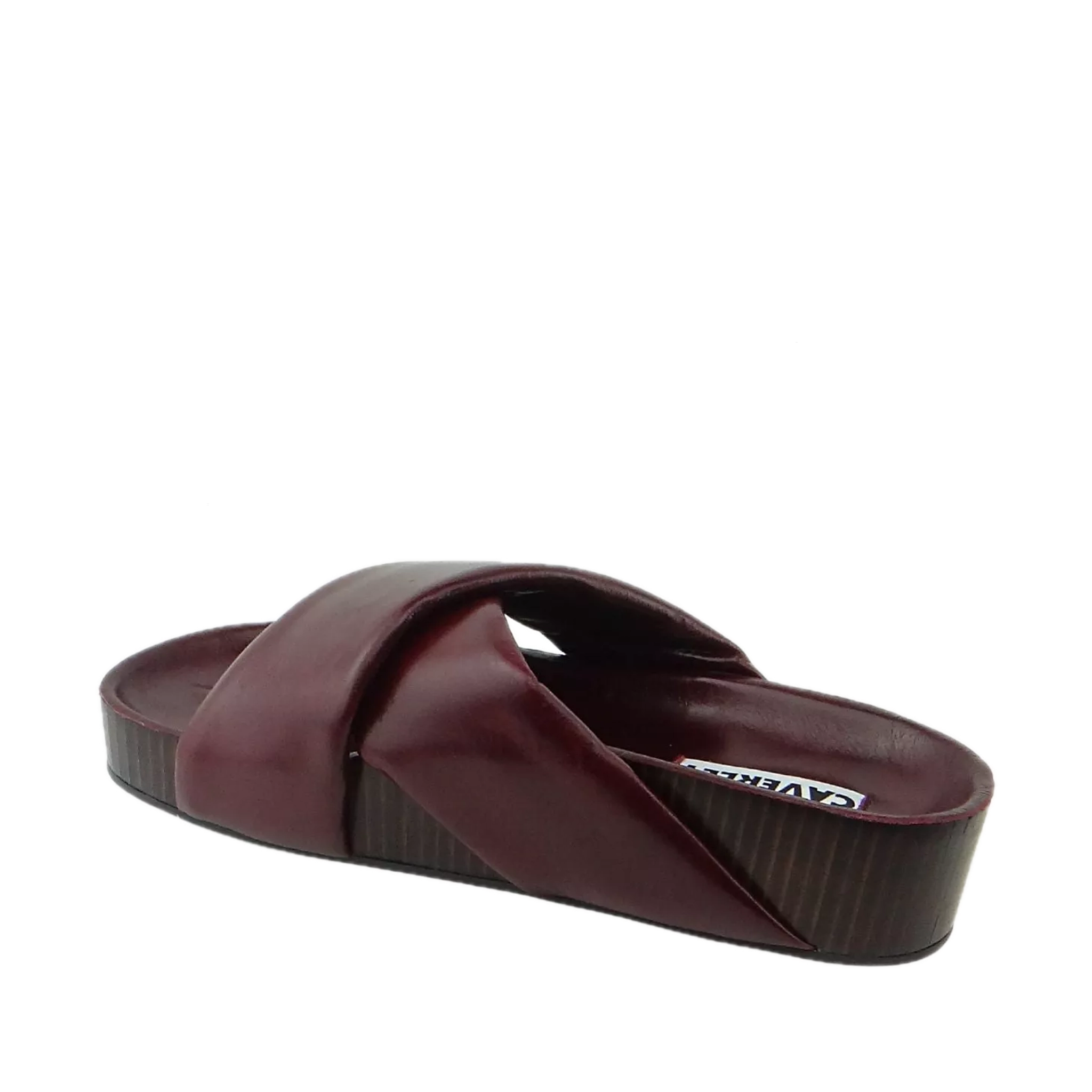 Sienna Wedge in Burgundy Sienna Wedge in Burgundy
