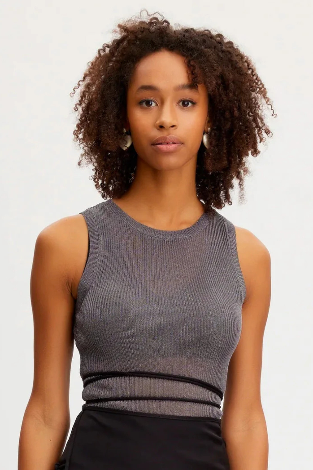 Silvi Top in Nickel Silvi Top in Nickel