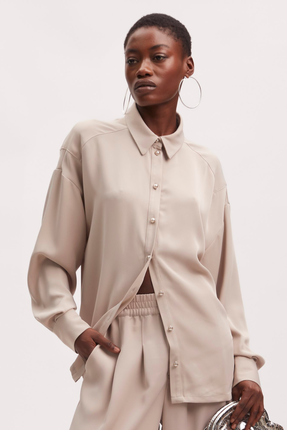 Sloan Blouse in String Sloan Blouse in String