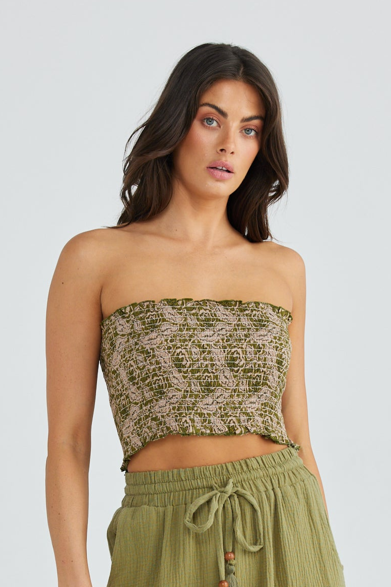 Phoenix Bandeau in Eden Phoenix Bandeau in Eden