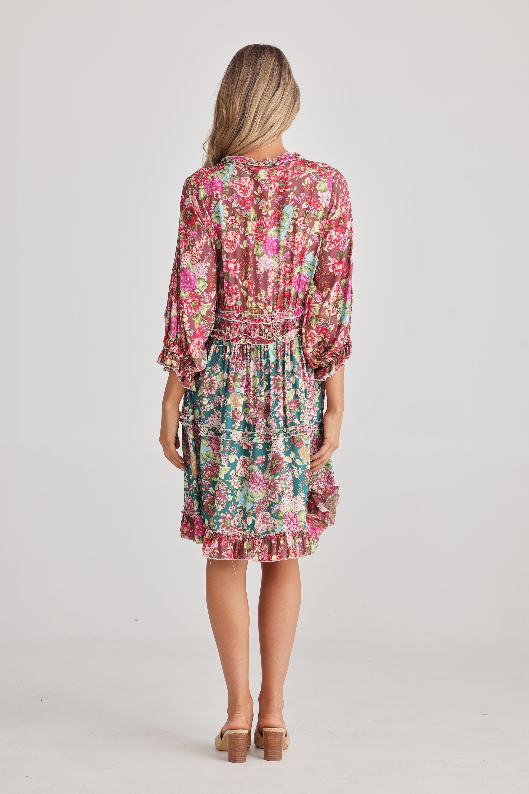 Austen Dress in Rose Garden Austen Dress in Rose Garden