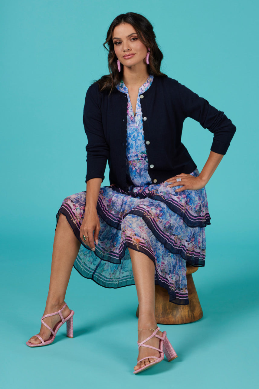 Tapisserie Dress in Ink Multi Tapisserie Dress in Ink Multi