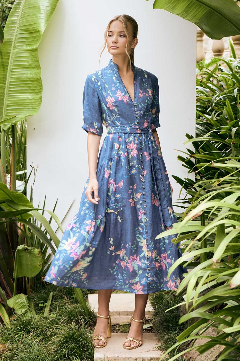Tilda Flora Ankle Dress Tilda Flora Ankle Dress