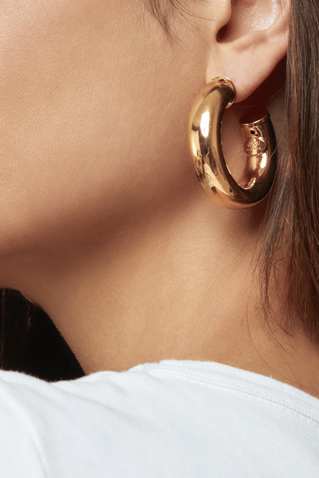 Creole Turner Gold Hoop Earrings Creole Turner Gold Hoop Earrings