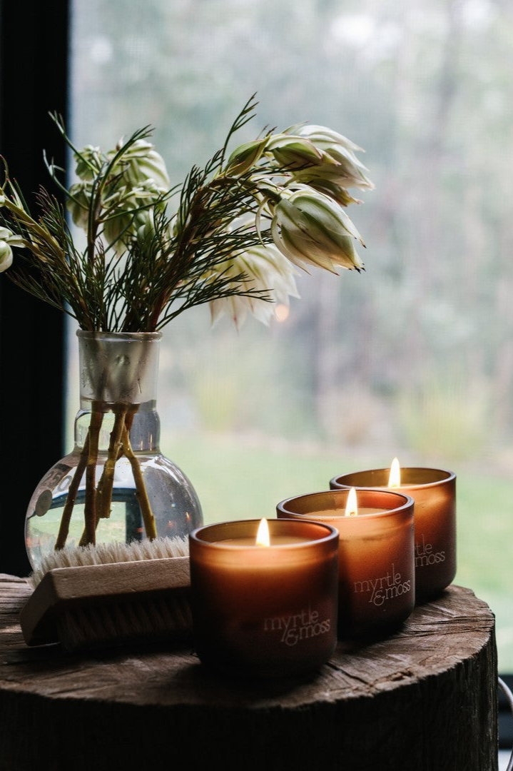 Rosemary, Cedarwood & Lavender Bud 16hr Mini Soy Wax Candle Rosemary, Cedarwood & Lavender Bud 16hr Mini Soy Wax Candle