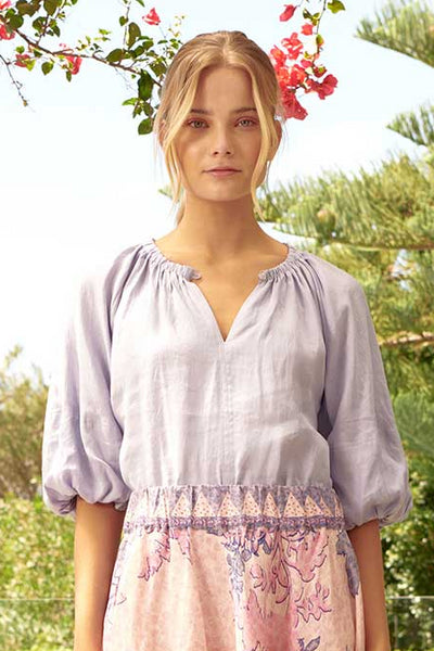 Uma Blouse in Jacaranda Uma Blouse in Jacaranda