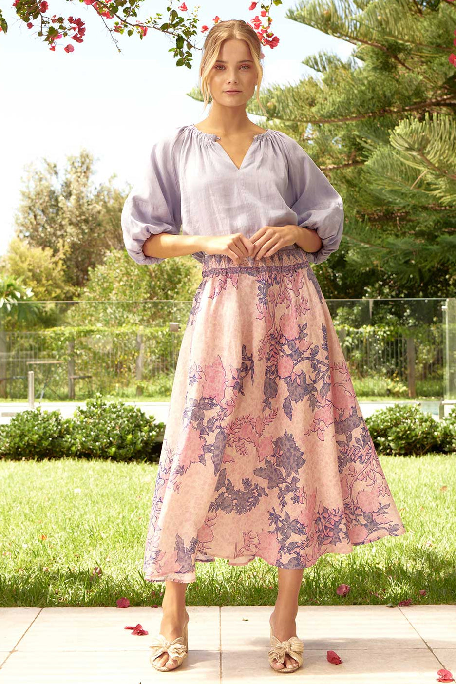 Uma Blouse in Jacaranda Uma Blouse in Jacaranda